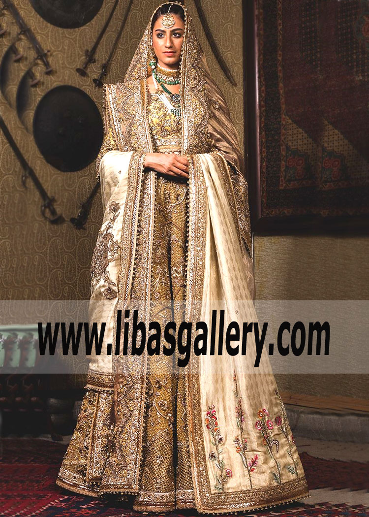 Old Gold Eranthis Bridal Dress
